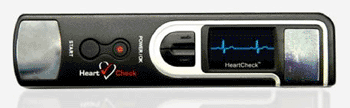 Image: The HeartCheck Pen Handheld ECG Pen (Photo courtesy of CardioComm Solutions).